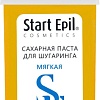 Паста Start Epil сахарная для шугаринга Мягкая + бумажные полоски (100 г)