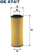 Масляный фильтр Filtron OE 674/7