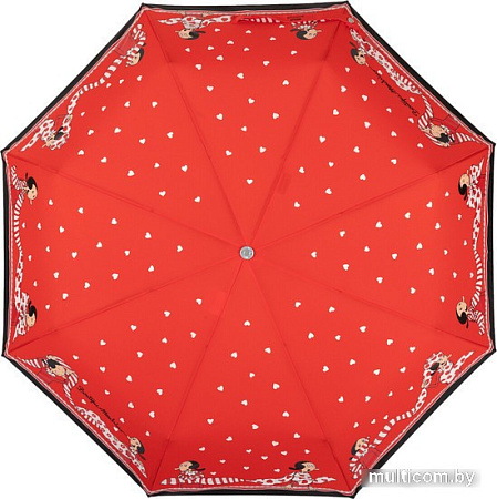 Складной зонт Moschino 7961-OCC Olivia Scarves Red