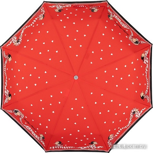 Складной зонт Moschino 7961-OCC Olivia Scarves Red