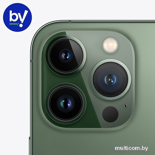 Смартфон Apple iPhone 13 Pro 128GB Восстановленный by Breezy, грейд A (альпийский зеленый)