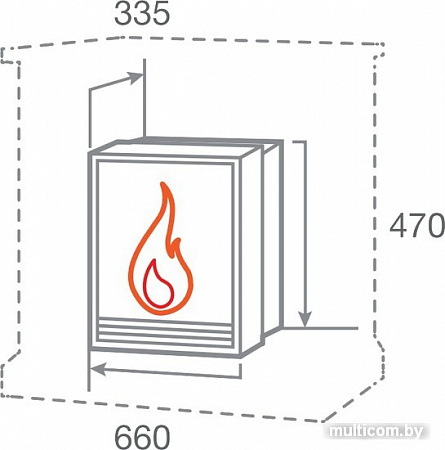 Электрокамин RealFlame Firefield 25 S IR