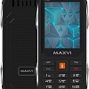 Кнопочный телефон Maxvi T101 (черный)