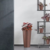 Кашпо Prosperplast Tubus Slim Corten DTUS300C-7601U (черный/коричневый)