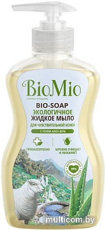BioMio Мыло жидкое Sensitive с гелем алоэ вера 300 мл