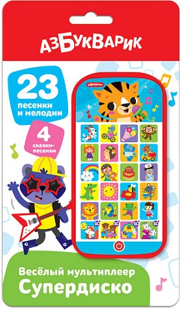 Интерактивный планшет Азбукварик Супердиско 3105