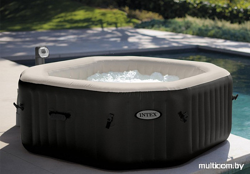 Надувной бассейн Intex Jet & Bubble Deluxe 201x71 [28454]