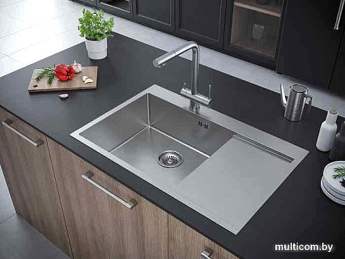 Кухонная мойка Paulmark Atlan L PM217851-BSL