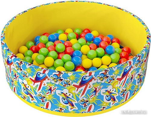 Сухой бассейн Romana Самолетики ДМФ-МК-02.59.03 (150 шаров)