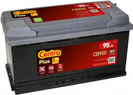 Автомобильный аккумулятор Centra Plus CB950 (95 А&middot;ч)