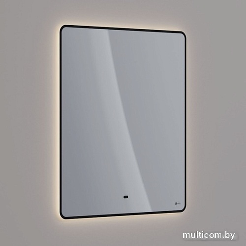 Lemark Зеркало Mio 70x80 LM70ZM (черный, с подсветкой и подогревом)