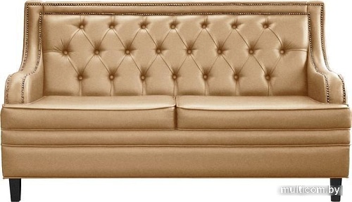 Диван Brioli Чикаго двухместный (экокожа, L4 кремовый)