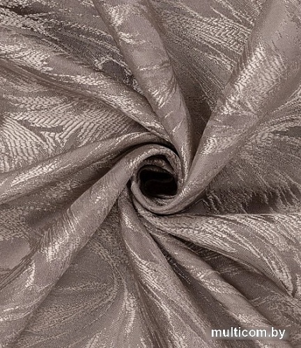 Штора Legrand Каприз N 2x2.6 м 58110548 (сепия)