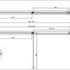 Душевая дверь Cezares URBAN-B-12-130-C-CR