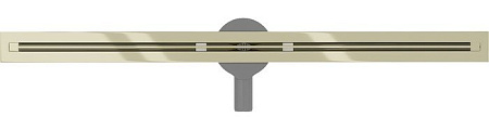 Трап/канал Mexen Flat 360 Super Slim Gold 1551090