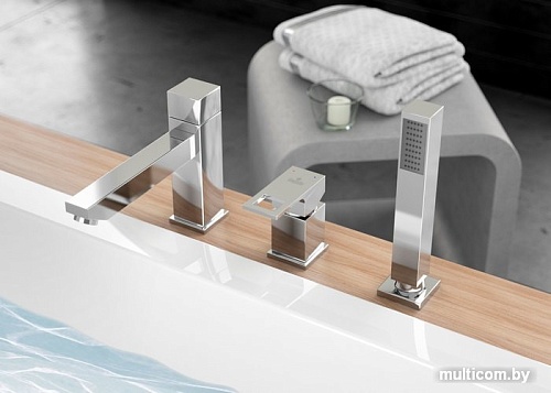 Смеситель Deante Anemon BCZ W130 (хром/белый)