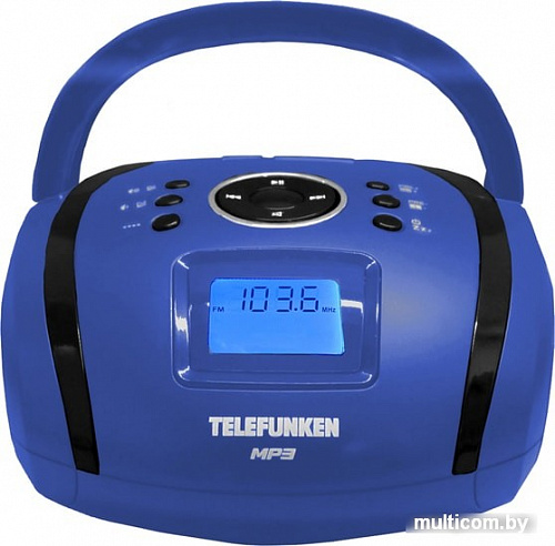 Портативная аудиосистема TELEFUNKEN TF-SRP3449 (синий)