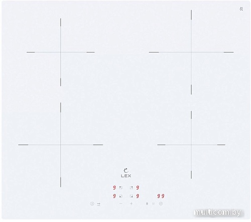 Варочная панель LEX EVI 640A WH