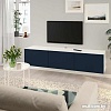 Ikea Бесто 293.306.94 (белый/нотвикен синий)