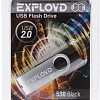 USB Flash Exployd 530 4GB (черный)