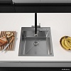 Кухонная мойка ARFEKA Eco AR 500*500 Satin Decor Volcanic Rock