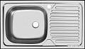 Кухонная мойка Ukinox Классика CLM760.435 5K 2L