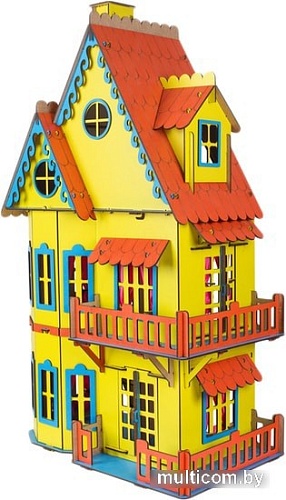 Кукольный домик Большой слон Д-008 (желтый)