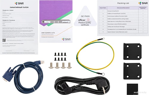 Управляемый коммутатор уровня 2+ SNR SNR-S2989G-24TX