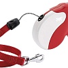 Поводок-рулетка Ferplast Amigo M 75720022 (красный/белый)