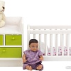 Мебель для кукольного домика Lundby Кровать с пеленальным комодом 60209900