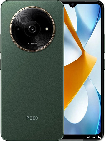 Смартфон POCO C61 3GB/64GB международная версия (зеленый)