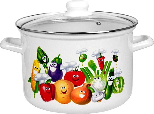 Кастрюля Лысьвенские эмали Васильки С-1618САП2/4ЭК