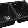 Кухонная мойка Gerhans C02 (черный)