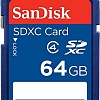 Карта памяти SanDisk SDXC Class 4 64GB (SDSDB-064G-B35)