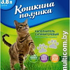 Наполнитель для туалета Кошкина Полянка Силикагелевый (без запаха) 3.8 л