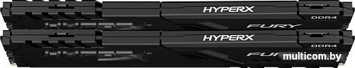Оперативная память HyperX Fury 2x4GB DDR4 PC4-25600 HX432C16FB3K2/8
