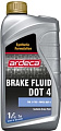 Тормозная жидкость Ardeca Brake Fluid DOT 4 1л