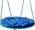 Подвесные качели M-Group Гнездо 1.2м 17039910 (синяя подушка)