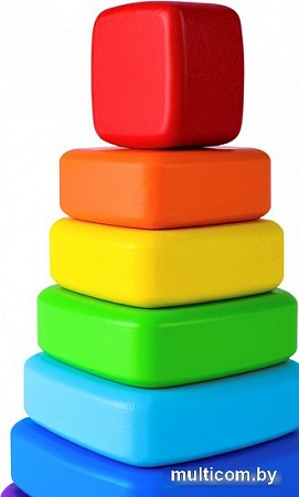 Пирамидка Mega Toys Квадрат 60206