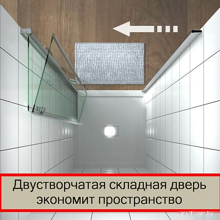 Душевая дверь Pelican SSW01780
