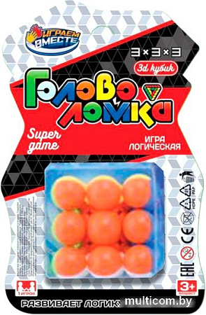 Головоломка Играем вместе Кубик 3x3 2009K246-R