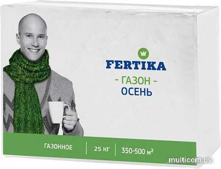 Fertika Газонное NPK 6:13:36+микро осень 25 кг