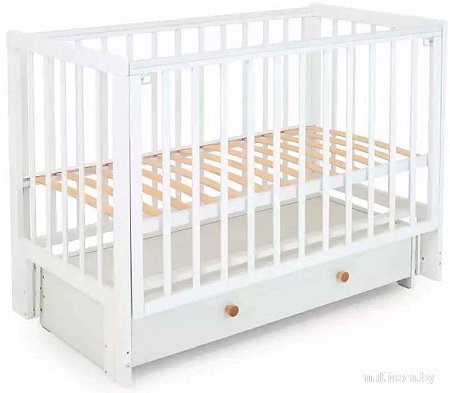 Классическая детская кроватка Rant Indy Box 780 (cloud white)