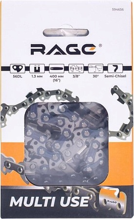 Цепь для пилы Vira Rage 56зв 400мм 3/8 1.3 S56-3/8-1.3 594656