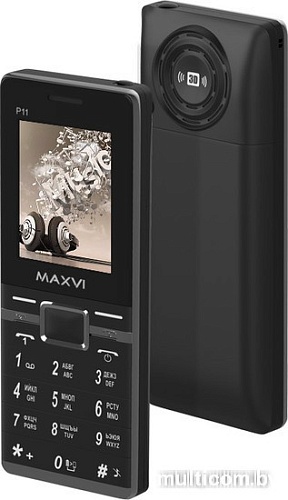 Мобильный телефон Maxvi P11 Black