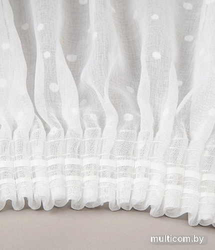 Тюль Legrand Спот 3x2.8 м 58128756 с утяжелителем (белый)