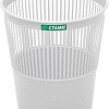 Корзина для бумаг Стамм КР22 (серый)