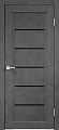 Межкомнатная дверь Velldoris Next 1 90x200 (муар темно-серый, лакобель черный)