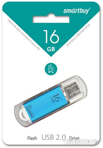 USB Flash Smart Buy 16GB V-Cut Blue (SB16GBVC-B)