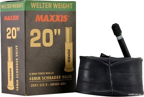 Велокамера Maxxis Welter Weight 20x1.5/2.5 LSV48 EIB00160300